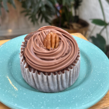 Cupcake de Chocolate y Nuez