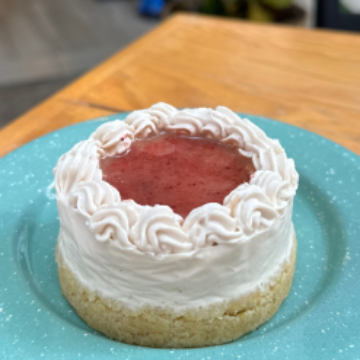 Cheesecake de Frutos Rojos Keto