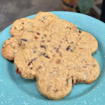 Galleta Sin Gluten de Arándanos y Nuez